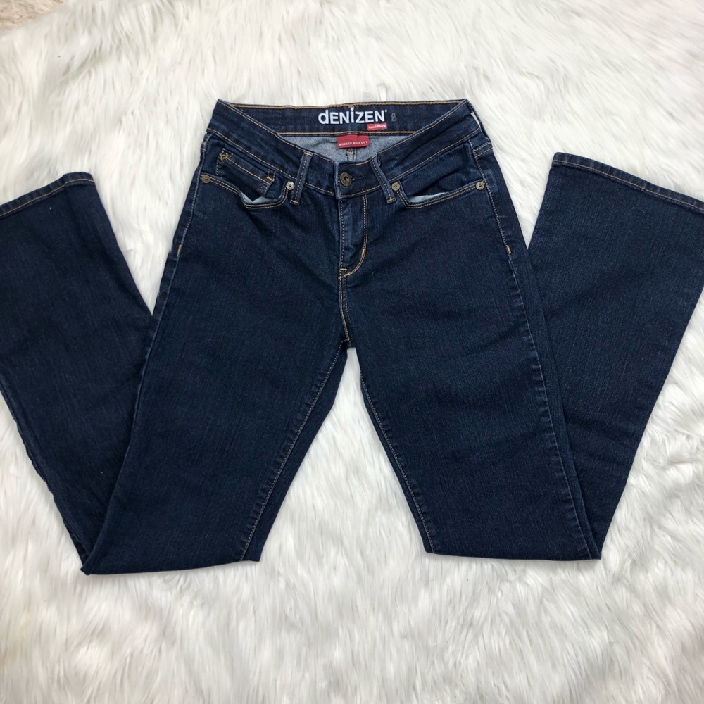 Denizen Levi Modern Boot Cut Dark Blue Jeans